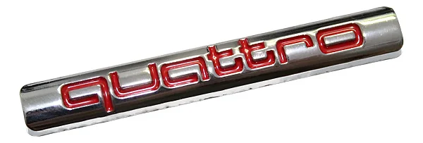 Emblema Audi Quattro Original Q5 Q3 Q7 S3 S4 Tts A5 A3 A4 A1