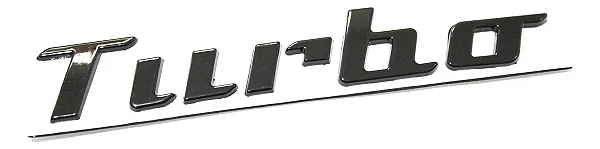 Emblema Volkswagen Novo Fusca Beetle Turbo Gsr Tsi Traseira Preto