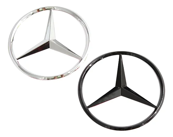 Emblema Traseiro Mercedes Cla250 A200 C180 E300 Glc 90mm