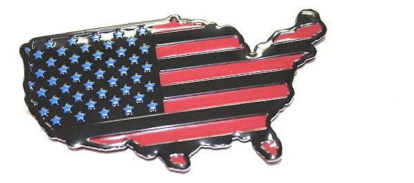 Emblema Bandeira Usa Gm Ford Mustang Corvette Dodge Camaro