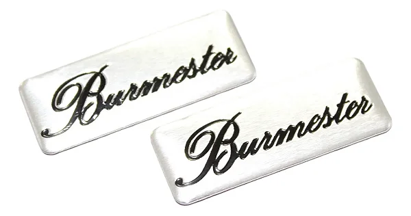 Emblema Som Burmester Mercedes-benz Bugatti Porsche Amg Prateado