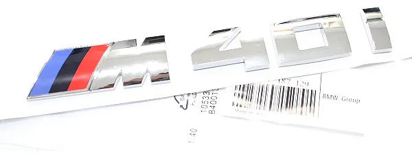 Emblema Bmw M40i M4 X3 X4 Z4 M440i Original