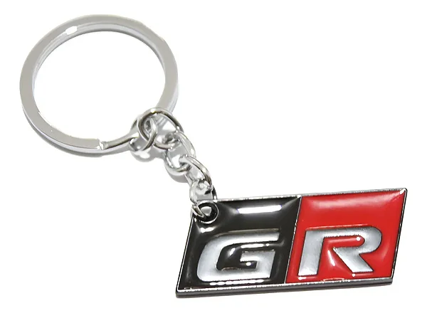 Chaveiro Toyota Gr Sport Corolla Hilux Etios Yaris Rav4 Preto