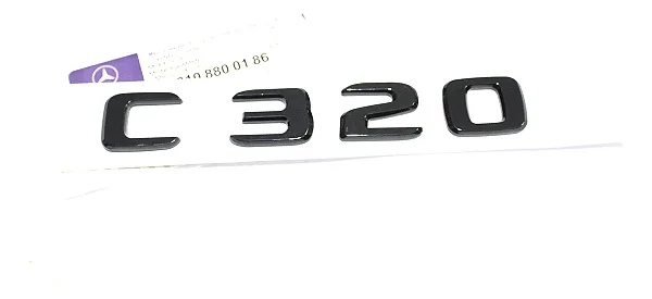 Emblema Mercedes Benz Original C300 C320 Original Preto