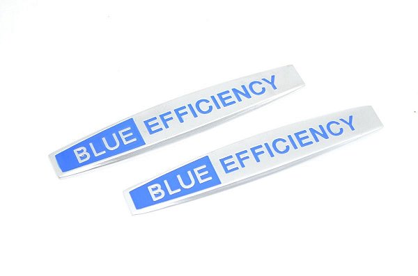 Par Emblemas Laterais Mercedes Blue Efficiency C180 C200