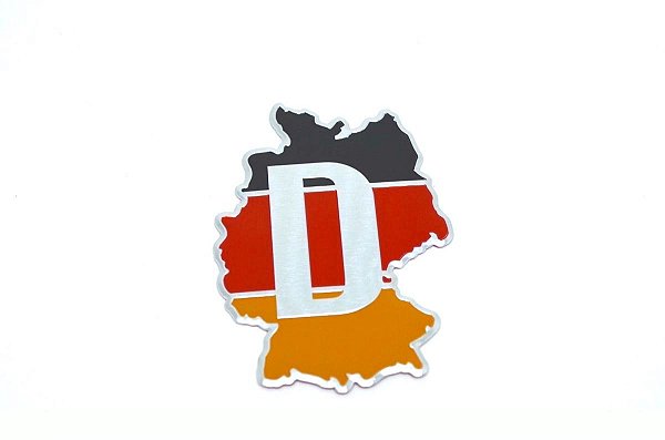 Emblema Bandeira Alemanha Continente