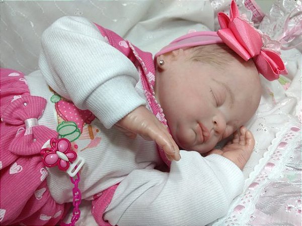 Bebe reborn cabelo pintado Clearance