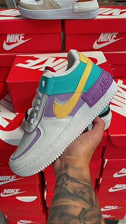 Nike air force store 1 colourful