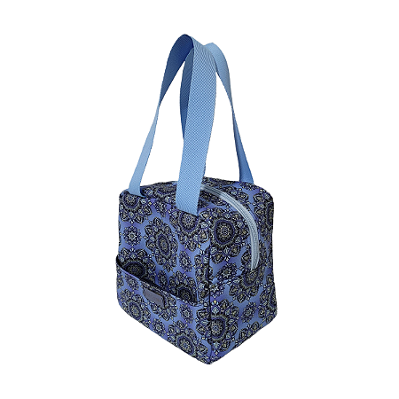Bolsa Térmica Mandala Azul e Amarela