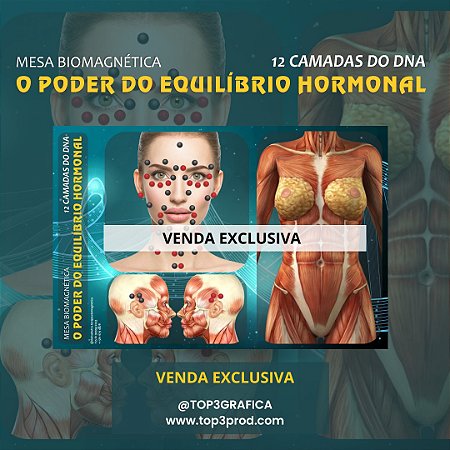 Mesa Biomagnética O PODER DO EQUILÍBRIO HORMONAL