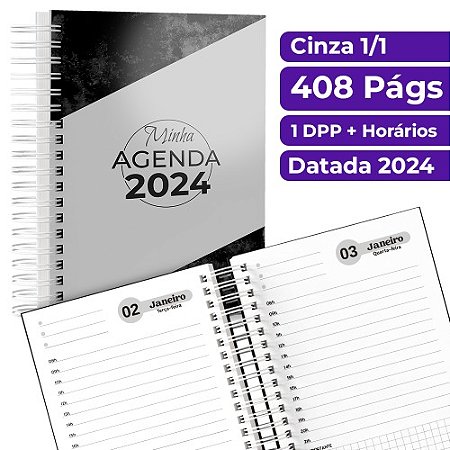 Agenda 2024 personalizada | 408 págs