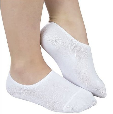 12 Pares de meia Invisível