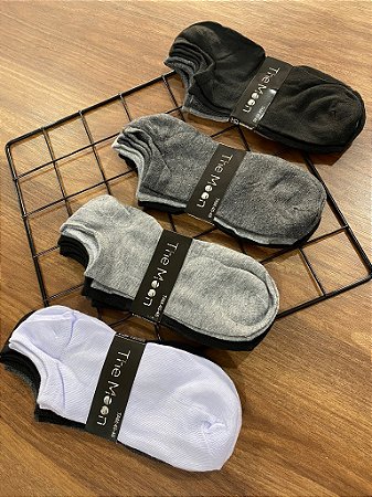 12 pares de Meia Masculinas (37-42) Cores Sortidas