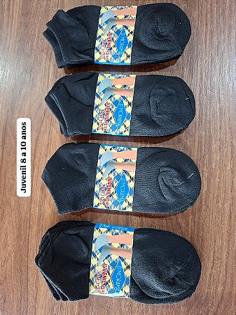 12 Pares de meia Soquetes infantis Masculina