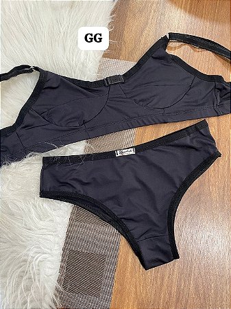 Conjunto Lingerie TAM GG - Sem bojo