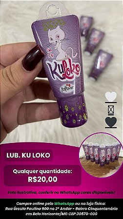 Lubrificante Ku Loko - Acessorios Sex Shop