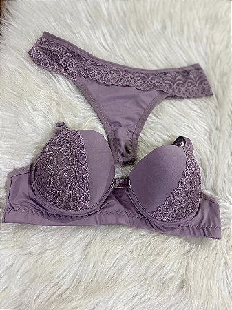 Conjunto Lingerie TAM GG - Fio Duplo