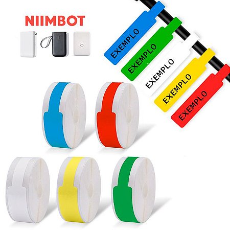 Rolo de etiquetas para Cabo/Jóias/Óculos D110/D11/D101