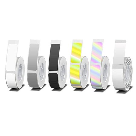 Rolo de etiquetas 14x30mm B18 Várias Cores (190un)