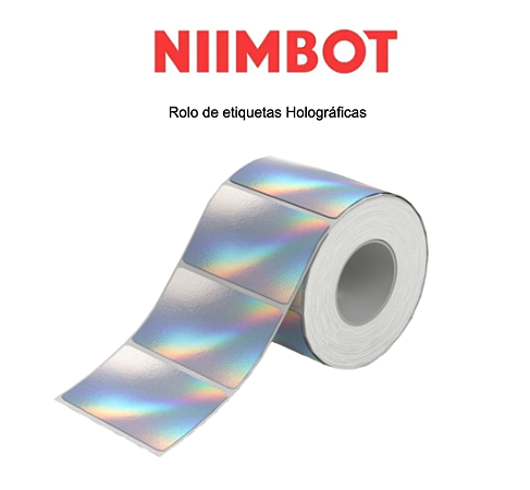 Rolo de Etiqueta Holográfica 50x30mm (240un) M2/M2_H/M3