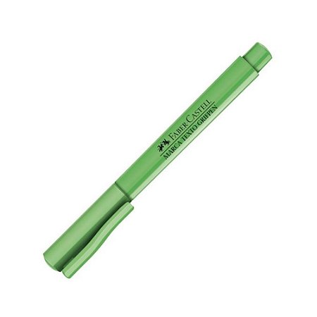 Caneta Marca Texto Verde Faber Castell Grifpen