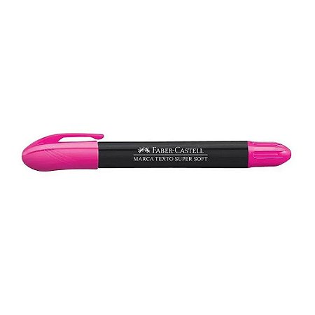 Marca Texto Gel Textliner Super Gel Rosa - Faber Castell