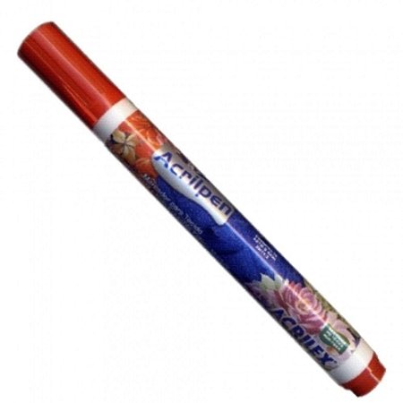Caneta Acrilpen  P/ Tecido 520 - Vermelho