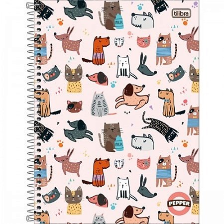 Caderno Universitário Paper 80 Folhas - Tilibra