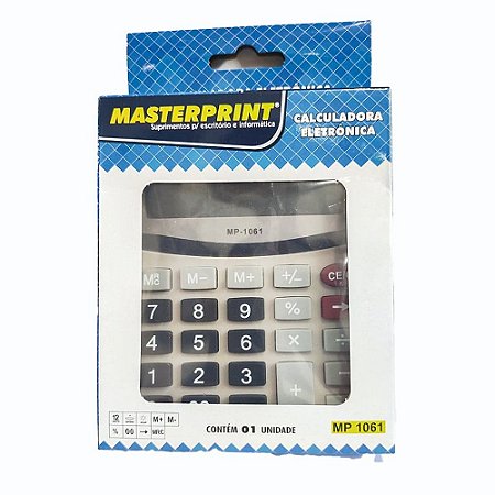 Calculadora de mesa 12 digitos MP 1061 Masterprint