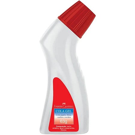 Cola em Gel 63 gr  Lavável - Faber Castell