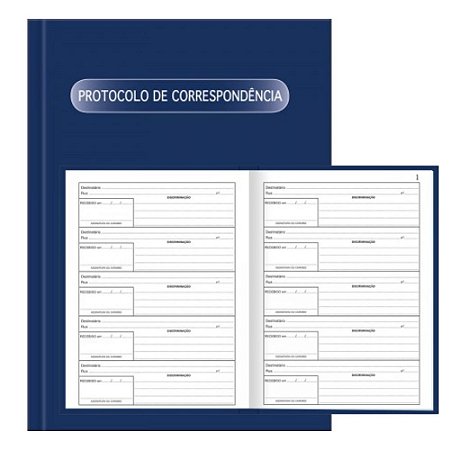 Protocolo de Correspondencia 104 fls 153x216mm