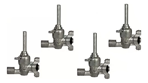 Kit 4 Registro Ramal Rosca Cooktop Fischer R/sm (1 Unid Tc)