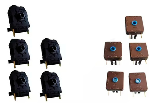 Interruptor Rotativo Fogão Cooktop Fischer 5 Unidades