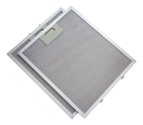 2 Filtros Tela Aluminio Coifa Parede Fischer Talent 60cm