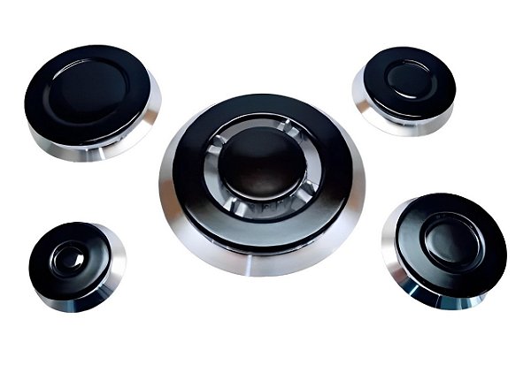 Kit Queimador + Espalha Chama Fogão Cooktop