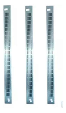 Grade Ventilação Forno De Embutir | 3 Peças | Inox Escovado