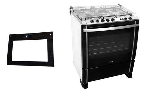 VIDRO EXT. FORNO Atlas Utop antigo 5 e 6 Bocas 1410000 vs9