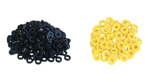 100 Anéis De Vedação Flexível 19x3mm/furo 8,50mm Maqenge