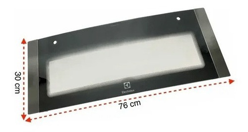 Vidro Externo Porta Menor Fogão Electrolux 76dtx 76dgx