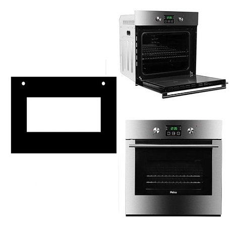600x455 Philco Pfe60di 60l Vidro Forno Elétrico