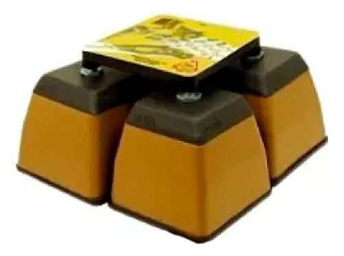 PE P/GELAD/FOG PLAST QUADR PRATIC CARAM