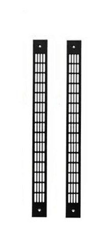 Grade Ventilação Forno De Embutir | 2 Peças | Preta