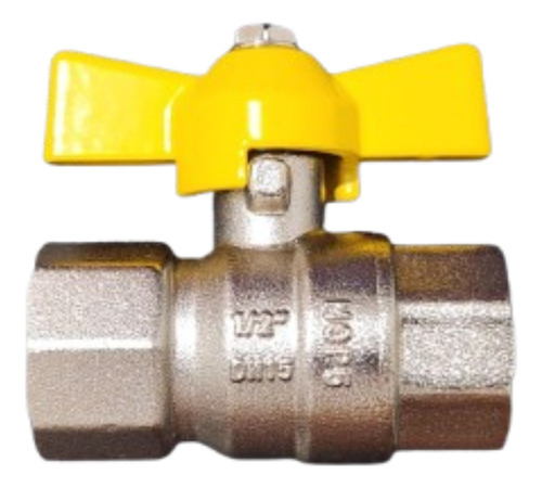 Valvula Metalica Rosca Femea 1/2"