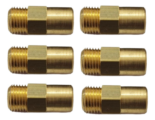 KIT 6 INJ LATAO BRASTEMP ANT RAMAL 0,60MM ALG9