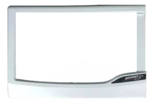 MOLDURA S/SERIGRAFIA BRANCA +ADESIVO FORN GOURMET GRILL BRANC (AST)