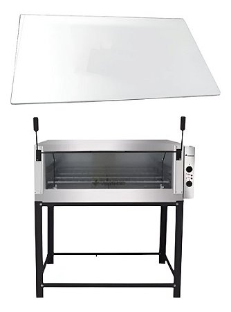 990x320 4mm Vidro Para Forno Venâncio Feri110 Roma/italia110