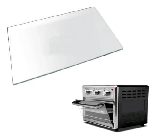 350X205 Vidro Do Forno Elétrico Philco Air Fryer Pfe25 25l