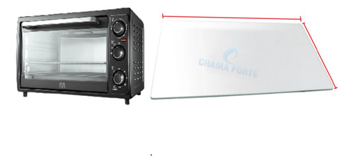 436x242 Vidro Forno Multilaser 46l Ce026