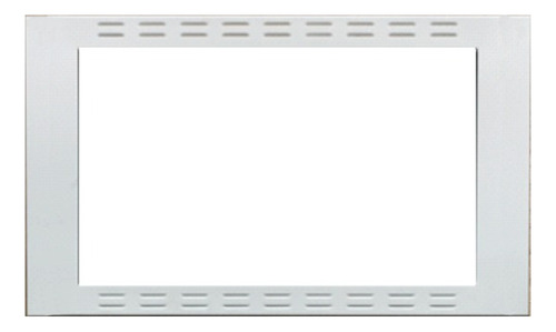 CONJUNTO MOLDURA COM VENTILACAO MICROONDAS FRONTAL BCO