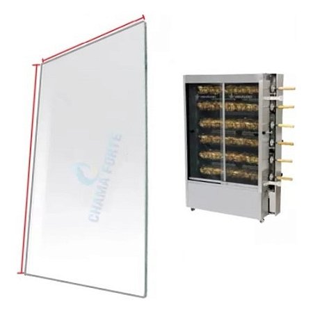 1230x430 Venâncio Fh60 E Sgf3 Sem/furo Vidro Frangueira Assadeira